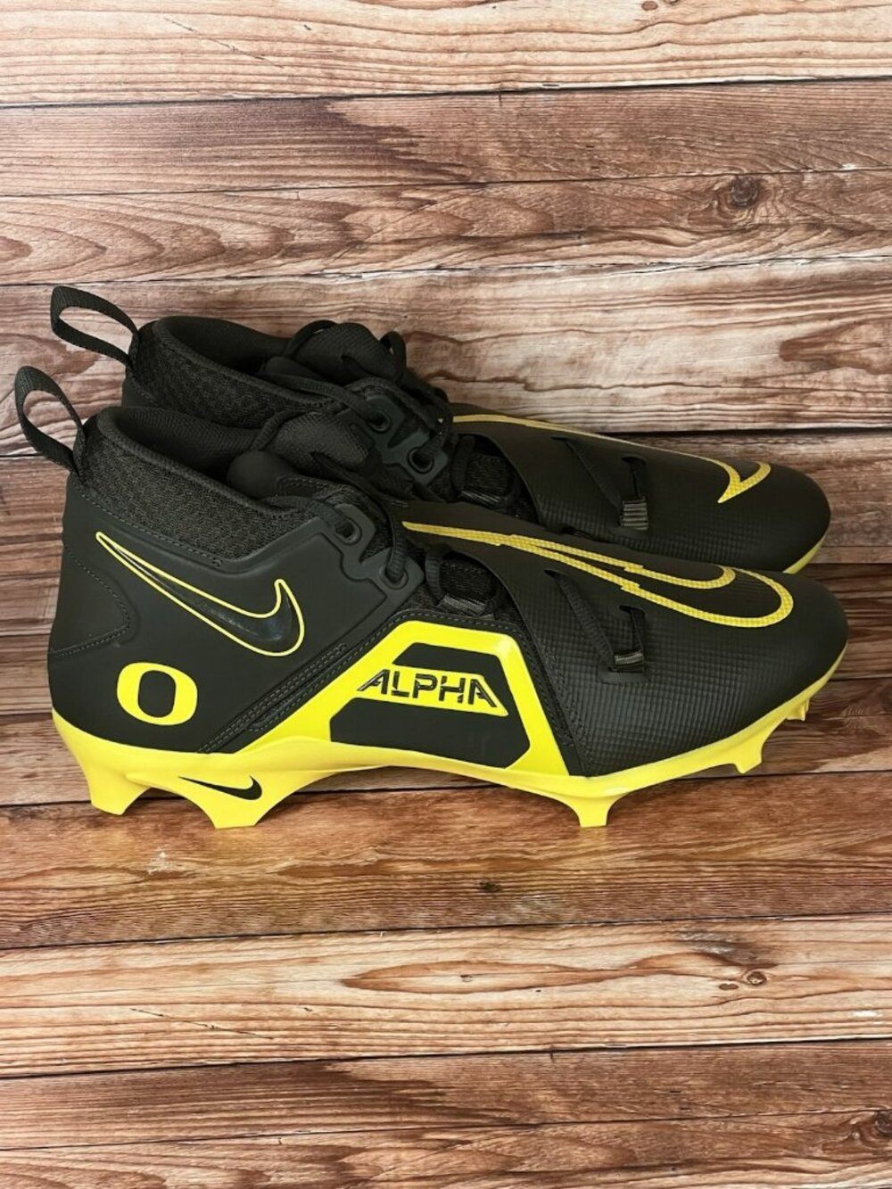 NEW Men 13 Nike Oregon Ducks PE Alpha Menace Pro 3 Football Cleats DH3358-337